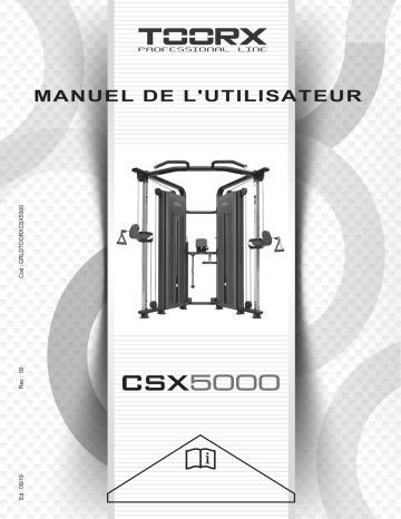 Toorx CSX-5000 Manuel du propriétaire | Fixfr