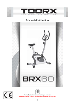 Toorx BRX-60 Manuel utilisateur