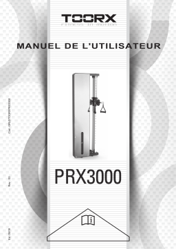 Toorx PRX-3000 Manuel utilisateur