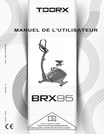 Toorx BRX-95 Manuel utilisateur | Fixfr