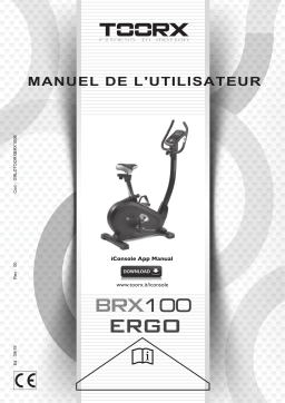 Toorx BRX-100 ERGO Manuel utilisateur