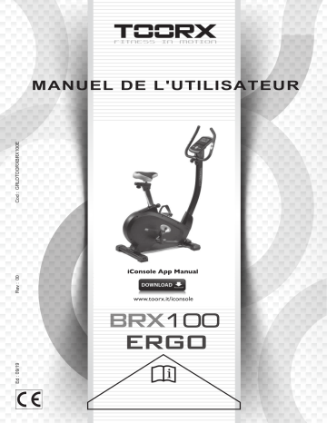 Toorx BRX-100 ERGO Manuel utilisateur | Fixfr