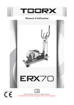 Toorx ERX-70 Manuel utilisateur