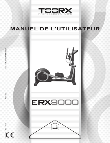 Toorx ERX-9000 Manuel du propriétaire | Fixfr