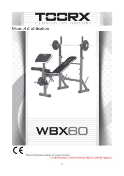 Toorx WBX-60 Manuel utilisateur