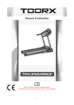 Toorx TRX Endurance Manuel utilisateur