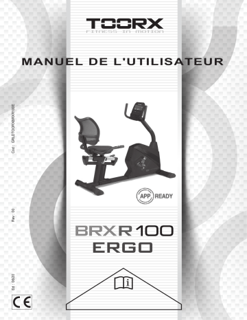Toorx BRX RECUMBENT 100 ERGO Manuel utilisateur | Fixfr