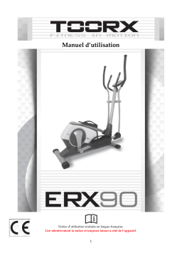 Toorx ERX-90 Manuel utilisateur