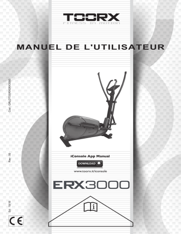 Toorx ERX-3000 Manuel du propriétaire | Fixfr