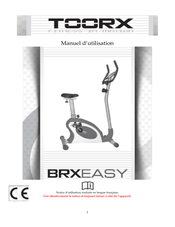 Toorx BRX EASY Manuel utilisateur | Fixfr