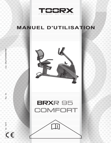 Toorx BRX RECUMBENT 95 COMFORT Manuel utilisateur | Fixfr