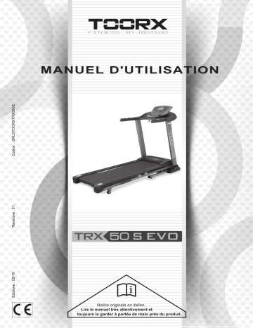 Toorx TRX-50 S EVO Manuel utilisateur | Fixfr