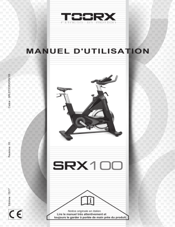 Toorx SRX-100 Manuel utilisateur | Fixfr