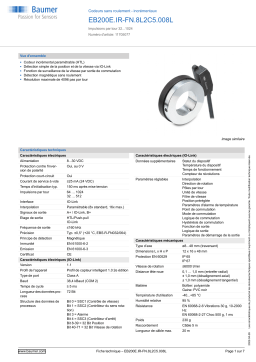 Baumer EB200E.IR-FN.8L2C5.008L Encoder Fiche technique