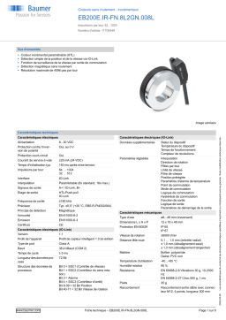 Baumer EB200E.IR-FN.8L2GN.008L Encoder Fiche technique