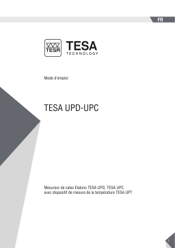 Tesa Technology UPC-UPD Manuel utilisateur