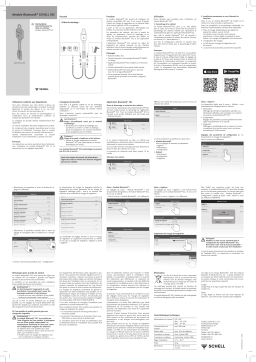 Schell 00 916 00 99 SSC Bluetooth® module Manuel utilisateur