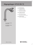 Schell 25 667 06 99 Outlet elbow VITUS DN 15 Manuel utilisateur