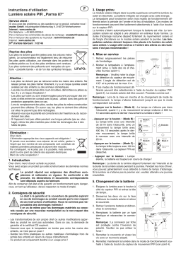 esotec 102748 Solar Pollerleuchte Parma 87 cm Mode d'emploi