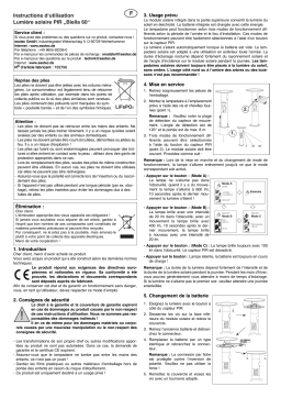 esotec 102756 Solar Wegelampe Biella 60 cm Mode d'emploi