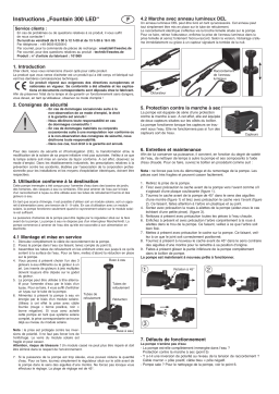 esotec 101923 Solar Teichpumpenset 8/300 LED Professional Mode d'emploi