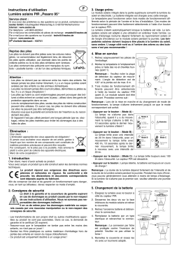 esotec 102741 Solar Wegelampe Pesaro 95 cm Mode d'emploi