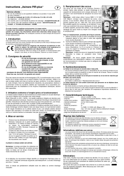 esotec 102098 Solar Wandleuchte Asinara plus Mode d'emploi