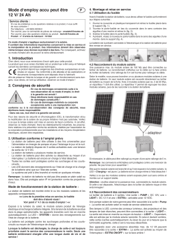 esotec 101974 Solar Bachlaufset 100/2600 Professional proBatt Mode d'emploi