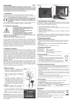 esotec 102104 Solar LED Blütenstrauch Mode d'emploi