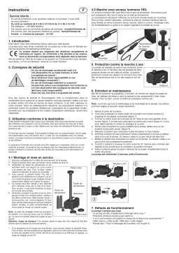 esotec 101756 Einzelpumpe Palermo LED Mode d'emploi