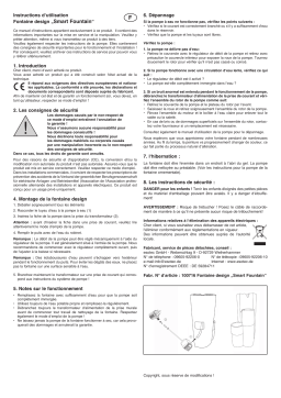 esotec 101312 Solar Gartenbrunnen Smart Fountain Mode d'emploi