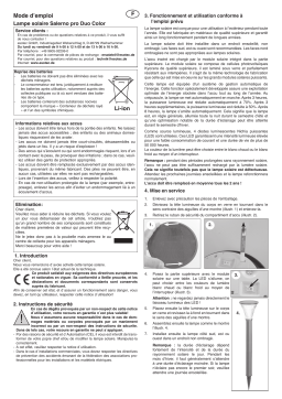 esotec 102528 Solar Wegeleuchte Salerno Duo color Mode d'emploi