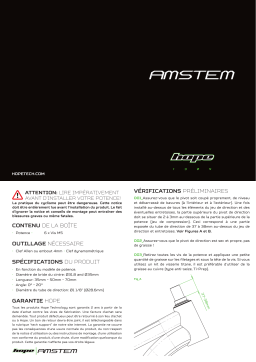 HOPE AM/Freeride 35mm Diameter Stem Manuel utilisateur