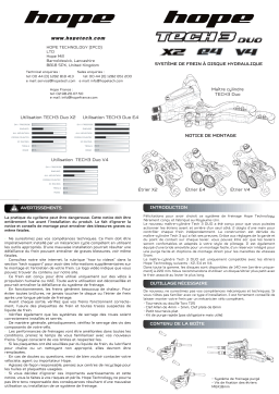 HOPE Tech 3 Duo Mode d'emploi