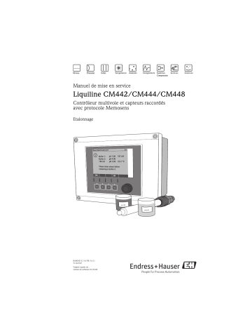 Endres+Hauser CM44x/CM44xR Mode d'emploi | Fixfr