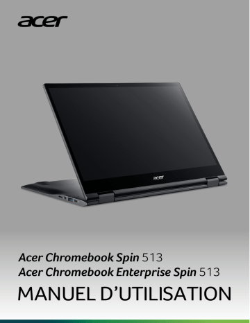 Acer CP513-2H Netbook, Chromebook Manuel utilisateur | Fixfr