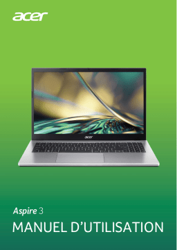 Acer Aspire A315-59G Notebook Manuel utilisateur
