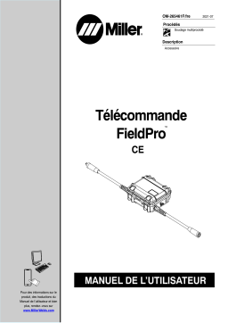 Miller FIELDPRO REMOTE CE Manuel utilisateur