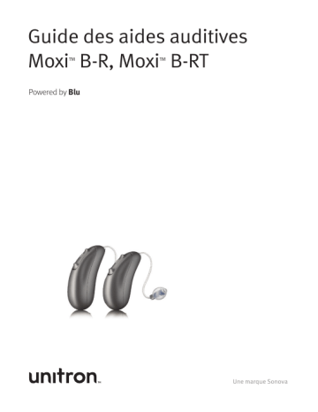 Unitron Moxi B-R Mode d'emploi | Fixfr