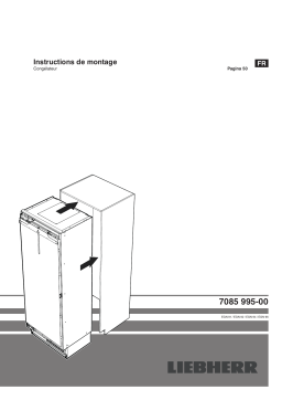 Liebherr EGN 9471 Congélateur intégrable avec NoFrost Manuel utilisateur