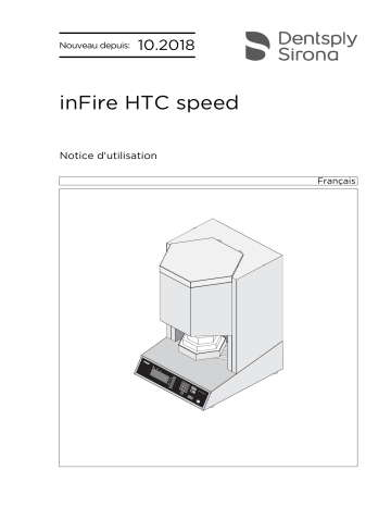 Dentsply Sirona inFire HTC speed Mode d'emploi | Fixfr