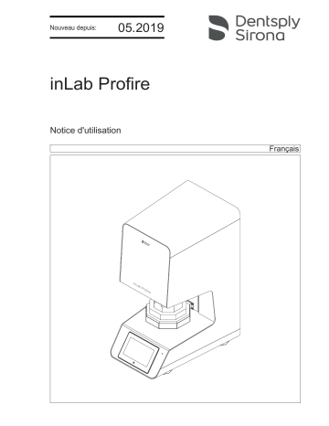 Dentsply Sirona inLab Profire Mode d'emploi | Fixfr