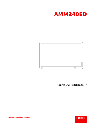 Barco AMM240ED Mode d'emploi | Fixfr