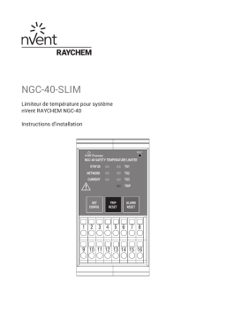 Raychem NGC-40-SLIM Installation manuel