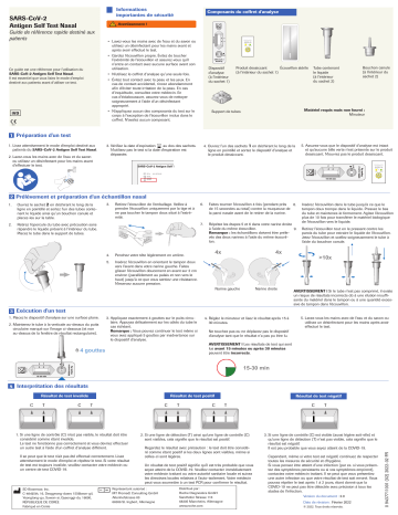 Roche SARS-CoV-2-AGST-NASAL 2-0 Guide de référence | Fixfr