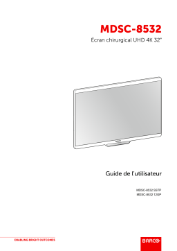 Barco MDSC-8532 Mode d'emploi