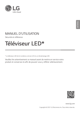 LG 65UP7750PVB Manuel utilisateur