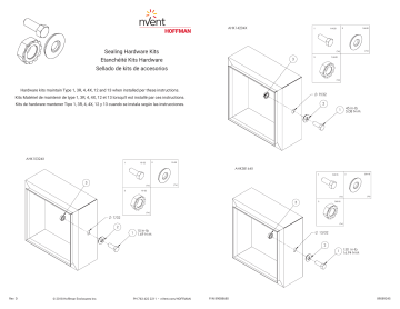 nvent UL-Recognized Hardware Kit Manuel utilisateur | Fixfr