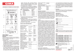 Gima 21081 TAPED SEAM INSULATION COVERALL - Type 4B-5B-6B - M - disposable Manuel du propriétaire