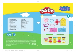 Play-Doh Peppa Pig Stylin Set Mode d'emploi